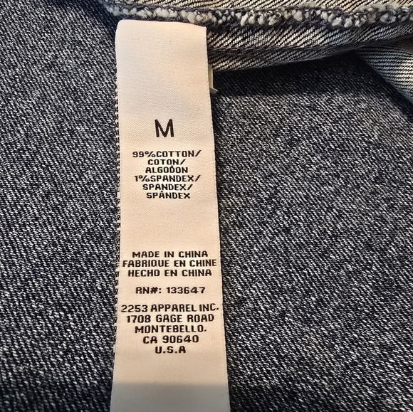 NWT RE Generation By Celebrity Pink Denim Overall Midi Dress Size Medium - Picture 13 of 14